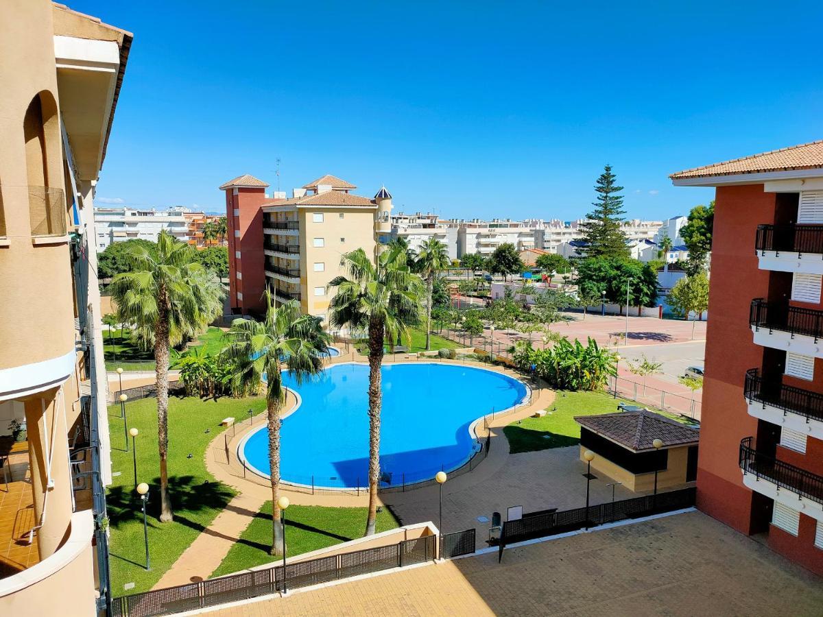 Global Properties, Apartamento Con Terraza Y Piscina En La Playa De Canet Canet d'En Berenguer Esterno foto