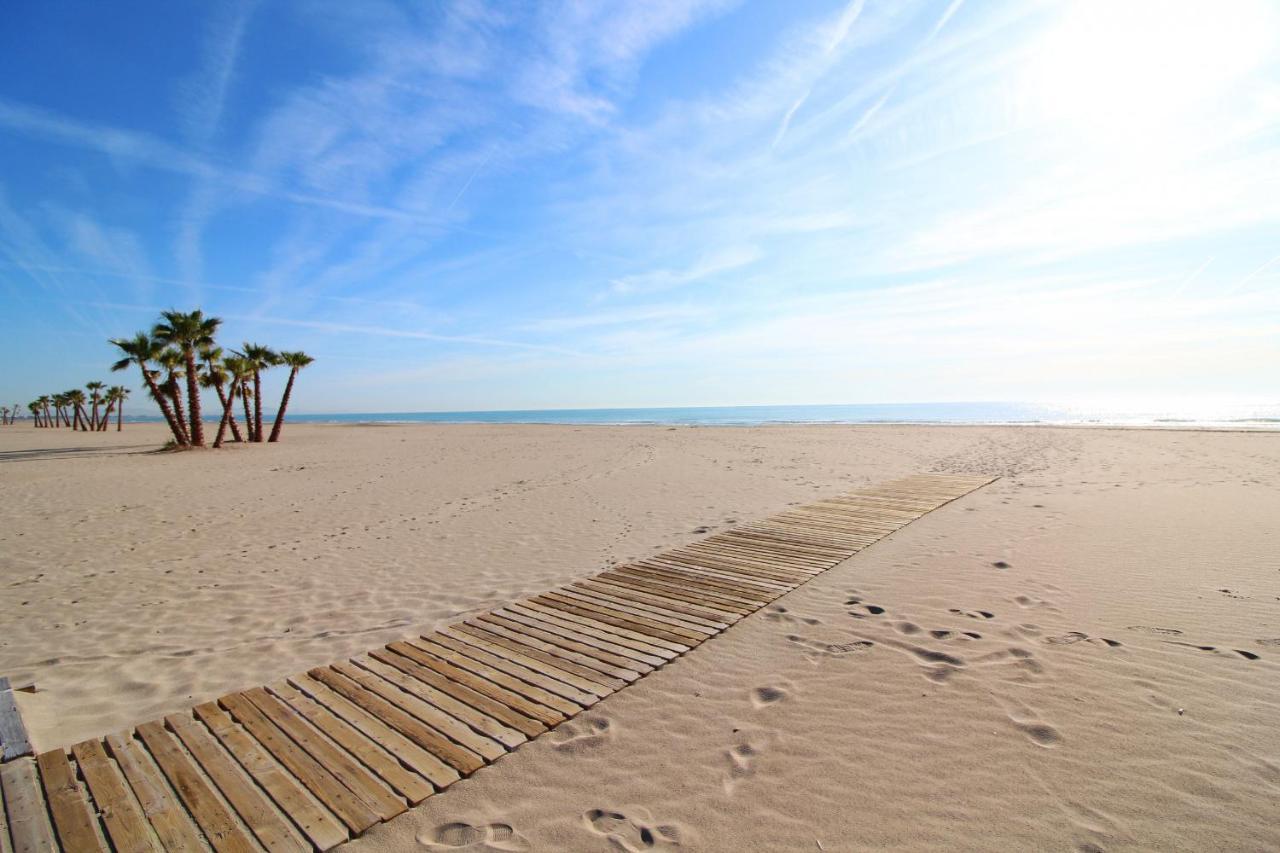 Global Properties, Apartamento Con Terraza Y Piscina En La Playa De Canet Canet d'En Berenguer Esterno foto