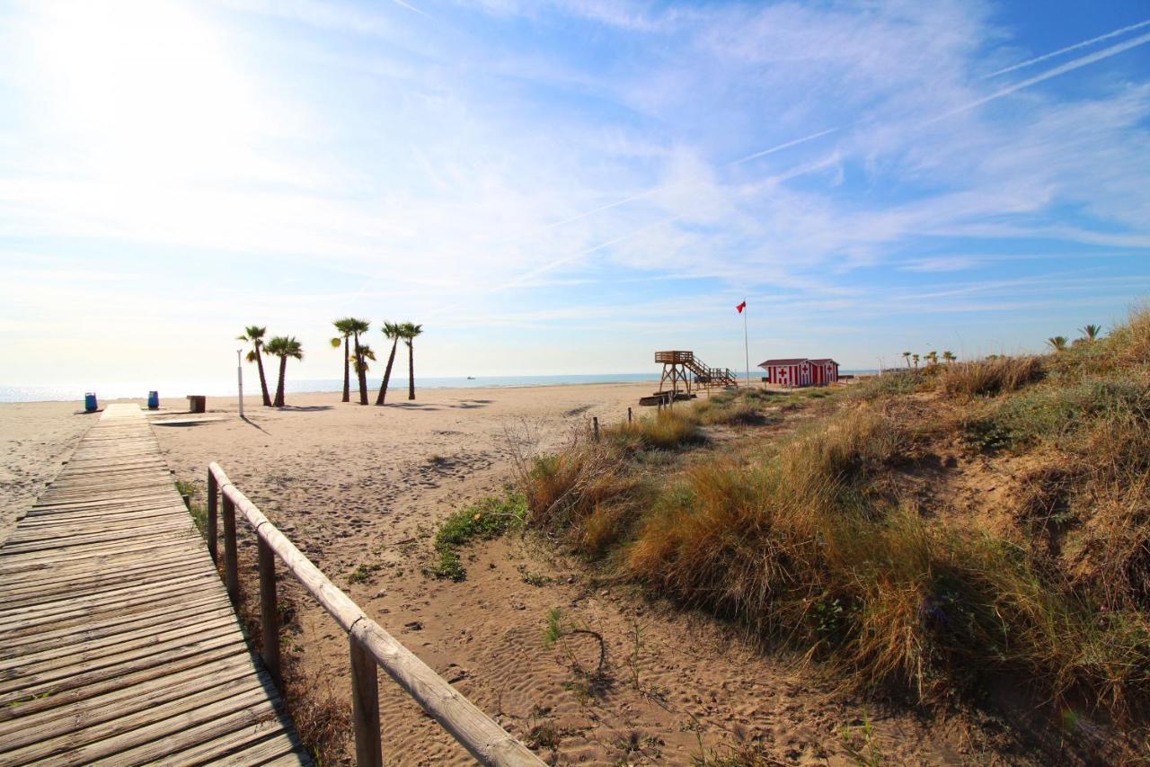 Global Properties, Apartamento Con Terraza Y Piscina En La Playa De Canet Canet d'En Berenguer Esterno foto